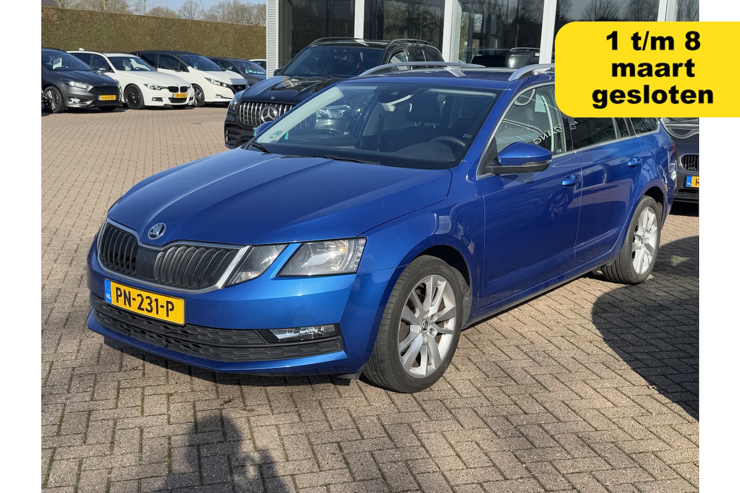 Skoda Octavia Combi - 1.6 TDI Greentech Ambition Business / Trekhaak / Navigatie / Parkeerhulp achter / 17'' / S - AutoWereld.nl