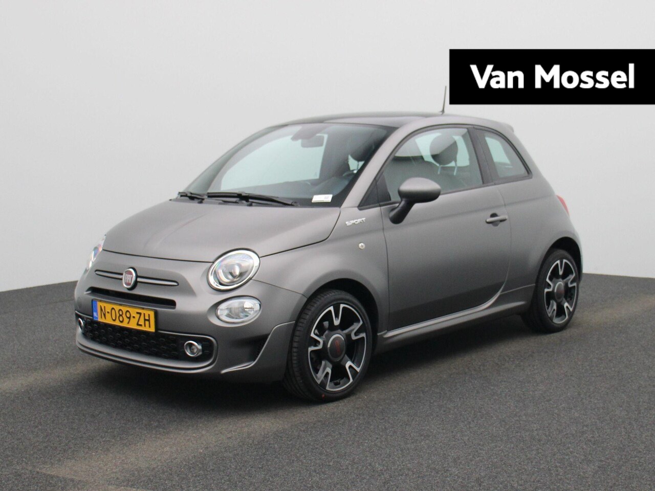 Fiat 500 - 1.0 Hybrid Sport | NAVIGATIE | CLIMATE CONTROL | HALF-LEDEREN BEKLEDING | PARKEERSENSOREN - AutoWereld.nl