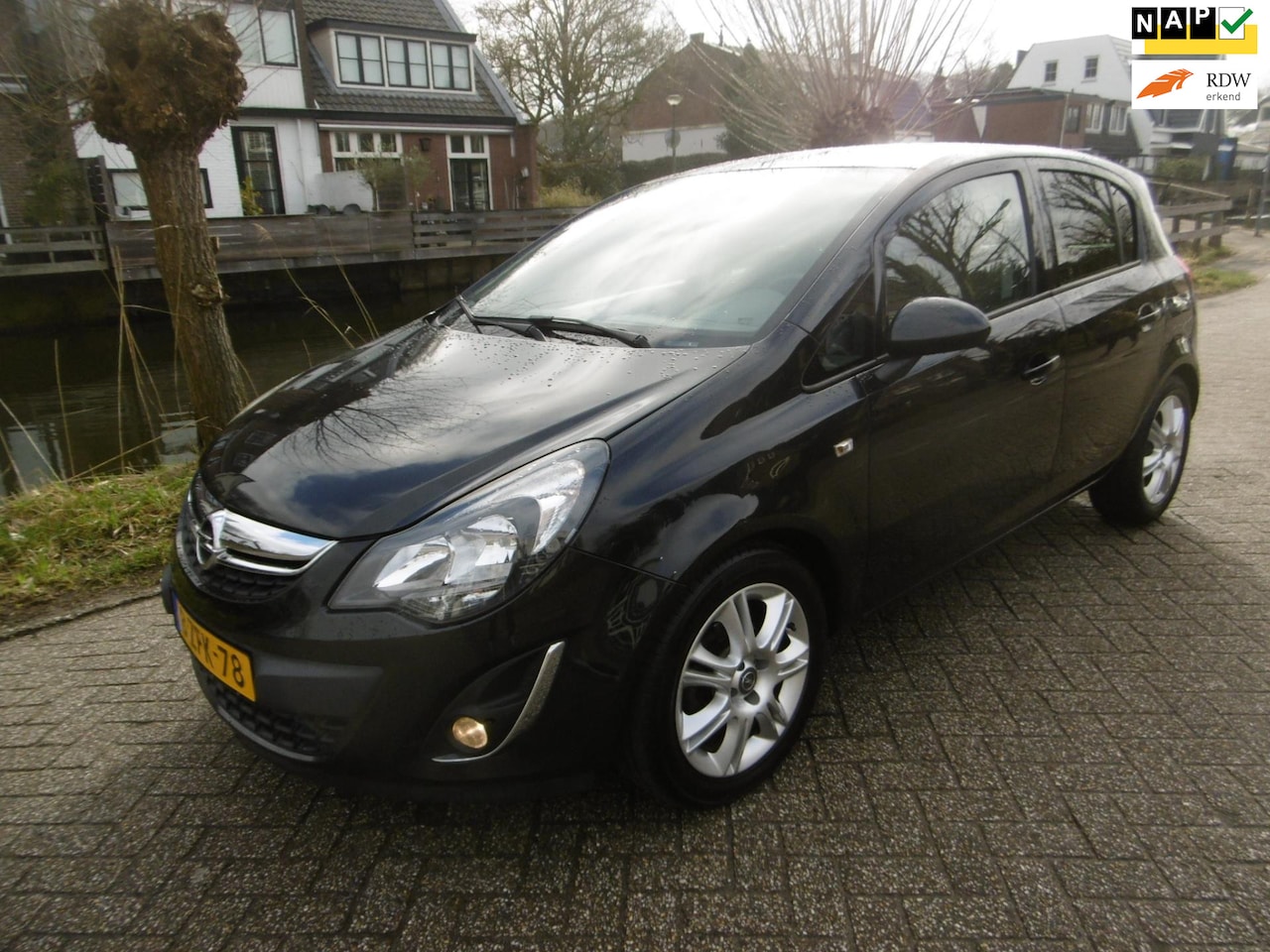 Opel Corsa - 1.2-16V BlitZ 86pk 5-deurs Clima Cruise Navi Zuinig - AutoWereld.nl