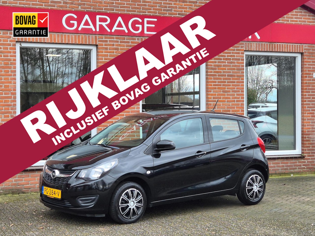 Opel Karl - 1.0 ecoFLEX Edition 75PK 5drs airco, cruise, elektr.ramen, radio, usb RIJKLAAR - AutoWereld.nl