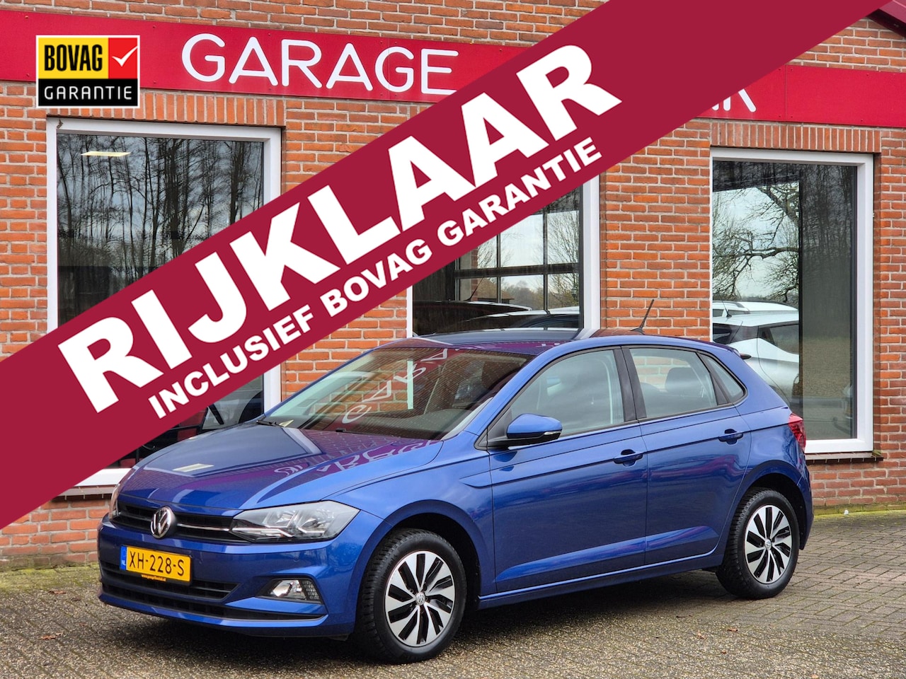 Volkswagen Polo - 1.0 TSI Comfortline 95PK 5drs airco, adap.cruise, navi, carplay, lmv, pcd, RIJKLAAR - AutoWereld.nl