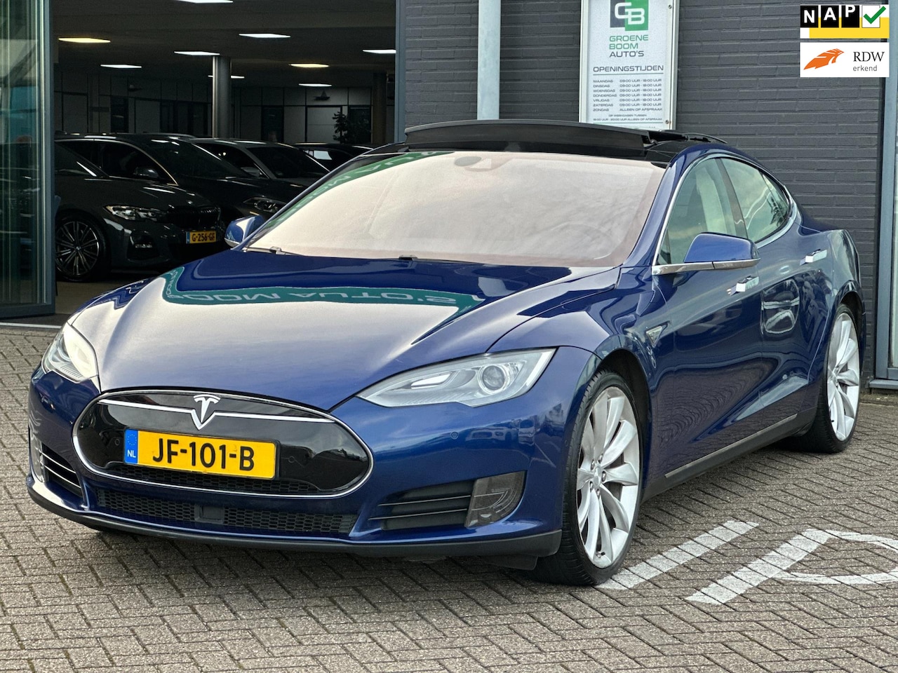 Tesla Model S - 70 Base/CAMERA/NAVI/PANO-DAK/NETTE STAAT!! - AutoWereld.nl