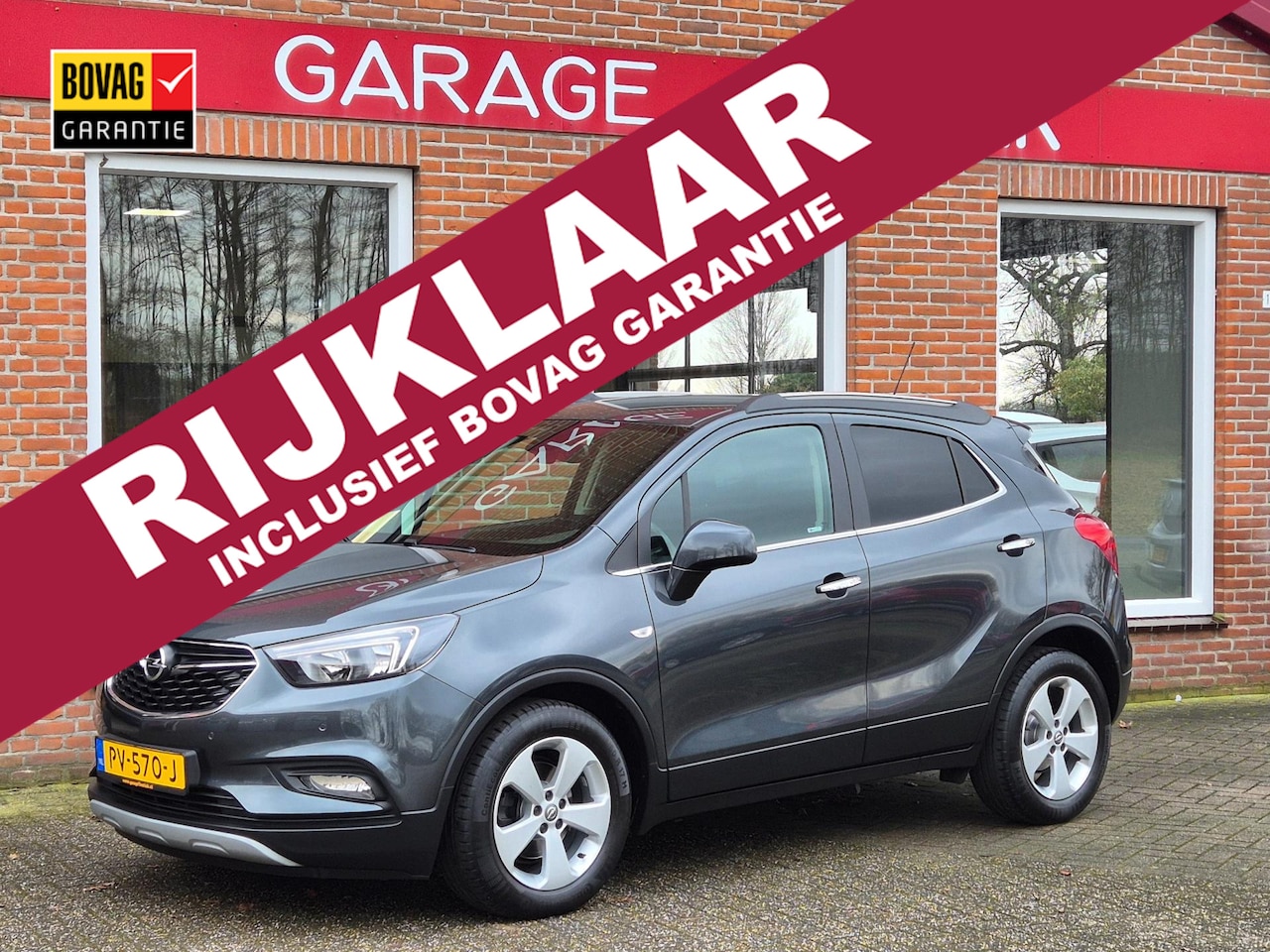 Opel Mokka X - 1.4 Turbo Innovation 140PK 5drs clima, cruise, navi, pdc, camera, keyless, carplay, trekha - AutoWereld.nl