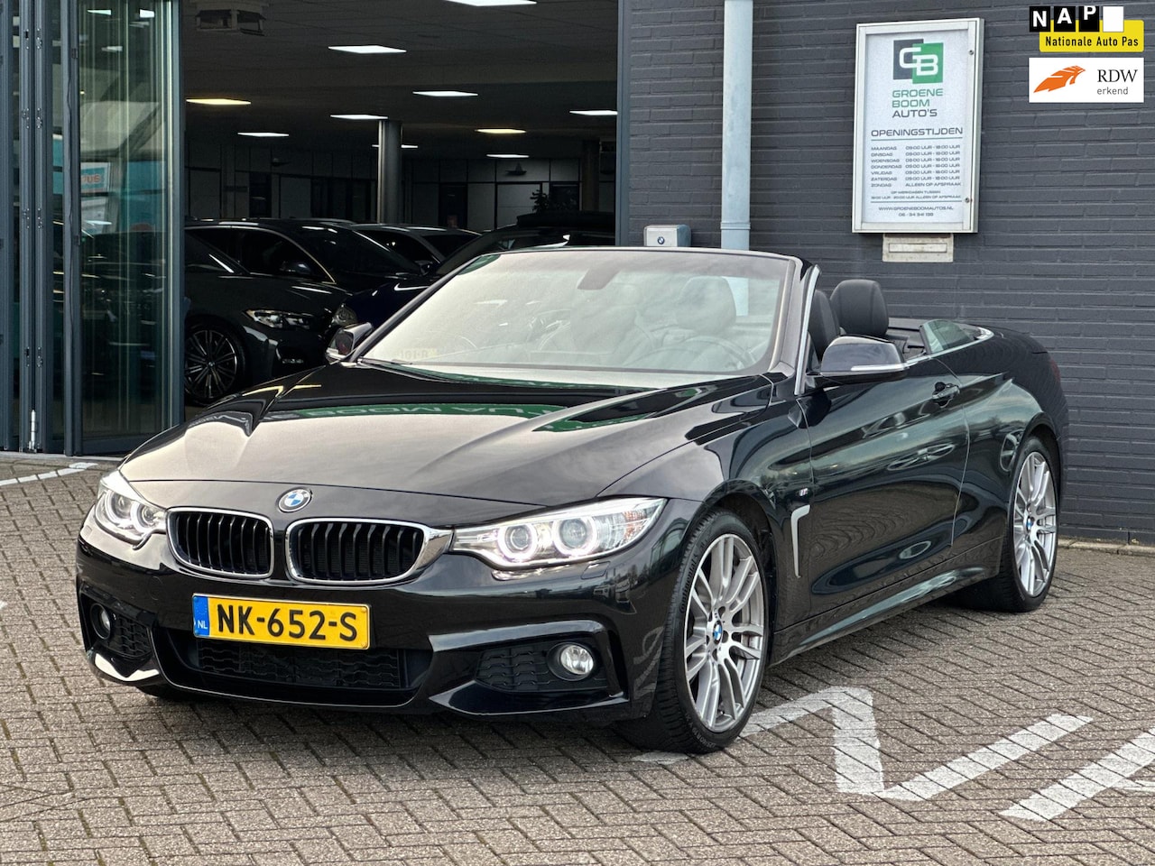 BMW 4-serie Cabrio - 430i Centennial High Executive/1STE EIG/NAVI/LEDER/NL-AUTO NAP!! - AutoWereld.nl