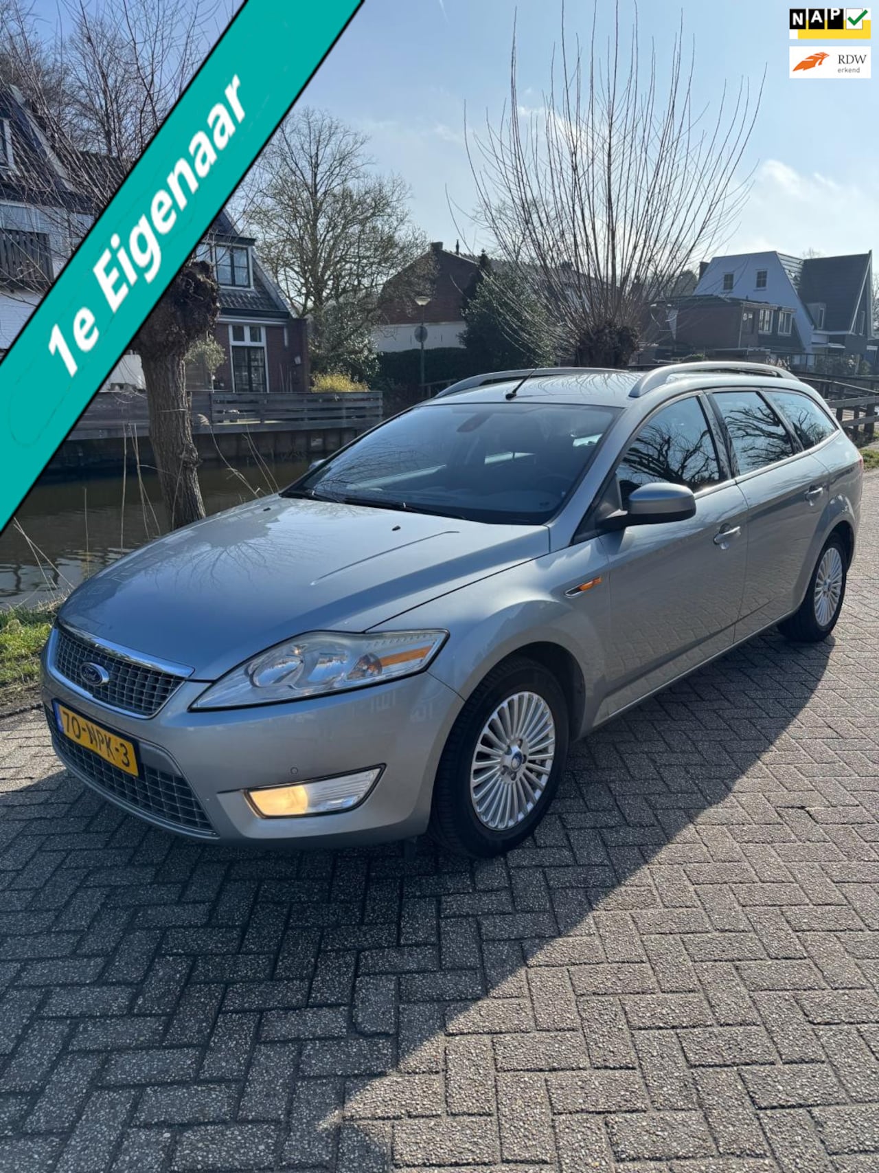 Ford Mondeo Wagon - 2.0-16V Limited 145pk 1e eig. Clima Navi Trekhaak 1500kg - AutoWereld.nl