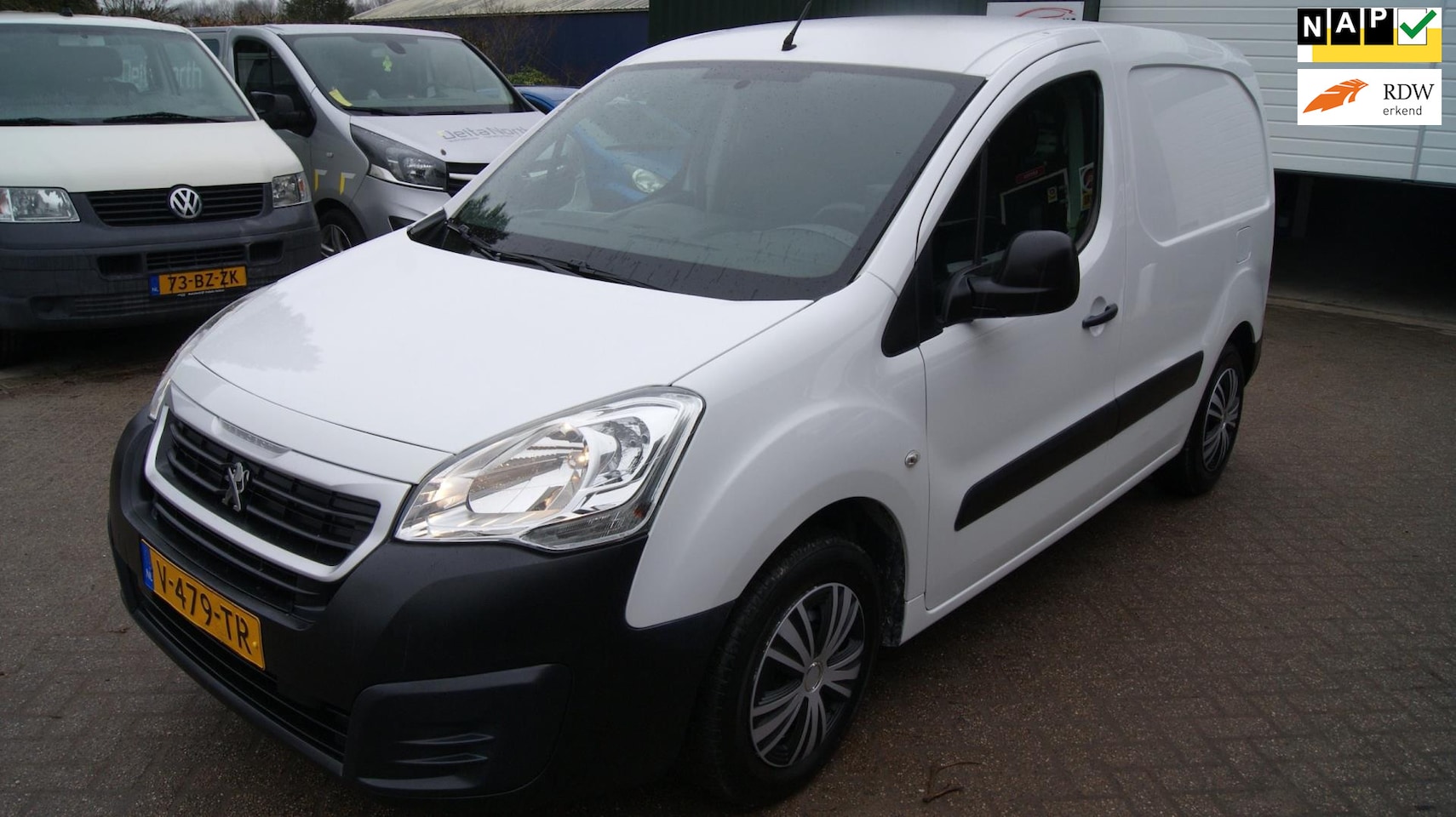 Peugeot Partner - 120 1.6 BlueHDi 75 PK Airco/cruise/NAP/INRICHTING - AutoWereld.nl