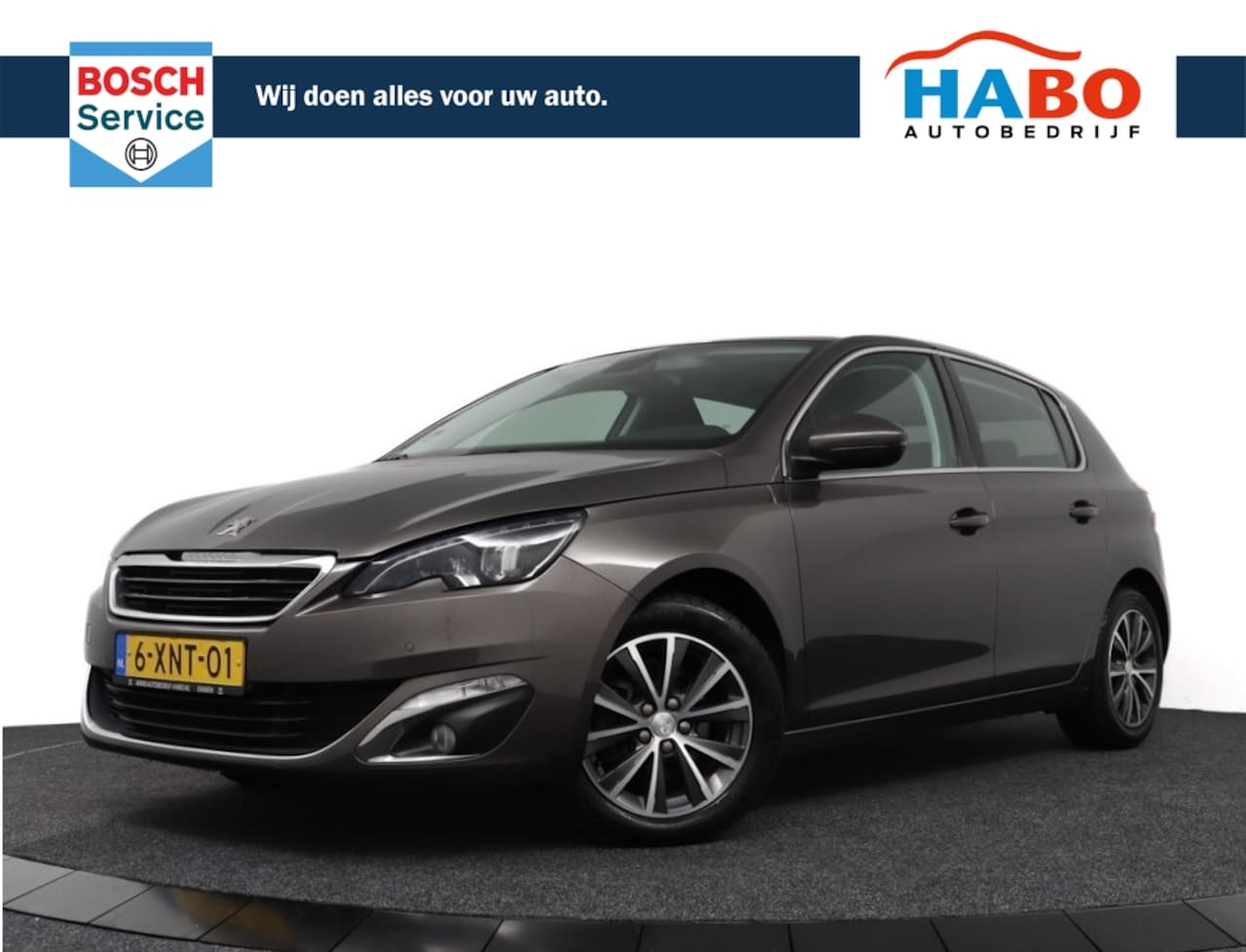 Peugeot 308 - 1.2 E-THP BLUE LEASE PREMIUM 5DRS AUTOMAAT ECC/CRUISE/NAV/PANO.DAK/REGEN.SENS/PARK.SENS/NW - AutoWereld.nl