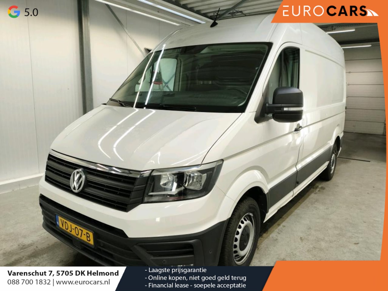 Volkswagen Crafter - 35 2.0 TDI 140PK L3H3 (L2H2) Highline Airco Navi Cruise Control PDC VA+ Camera ERGO-Comfor - AutoWereld.nl