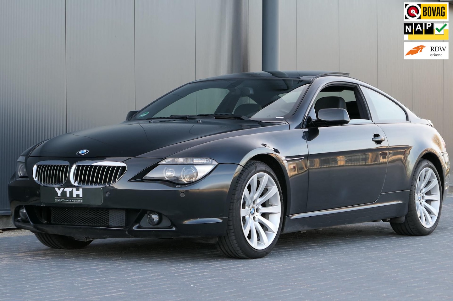 BMW 6-serie - 630i Navi Sportstoelen Panodak Leder Youngtimer Dealer onderhouden - AutoWereld.nl