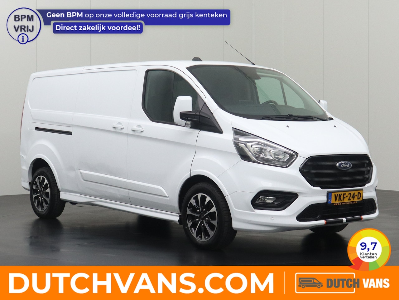 Ford Transit Custom - 2.0TDCI 185PK Automaat Sport Lang | Navigatie | Camera | Airco | Cruise - AutoWereld.nl