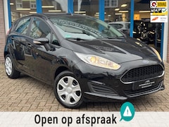 Ford Fiesta - 1.0 Style 2016 Zwart AIRCO APK NAP