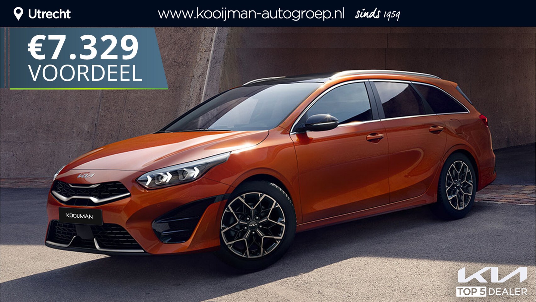 Kia Cee'd Sportswagon - Ceed 1.0 T-GDi Design Edition Ruim €5800,- Voordeel! Meerde kleuren en uit voorraad leverb - AutoWereld.nl