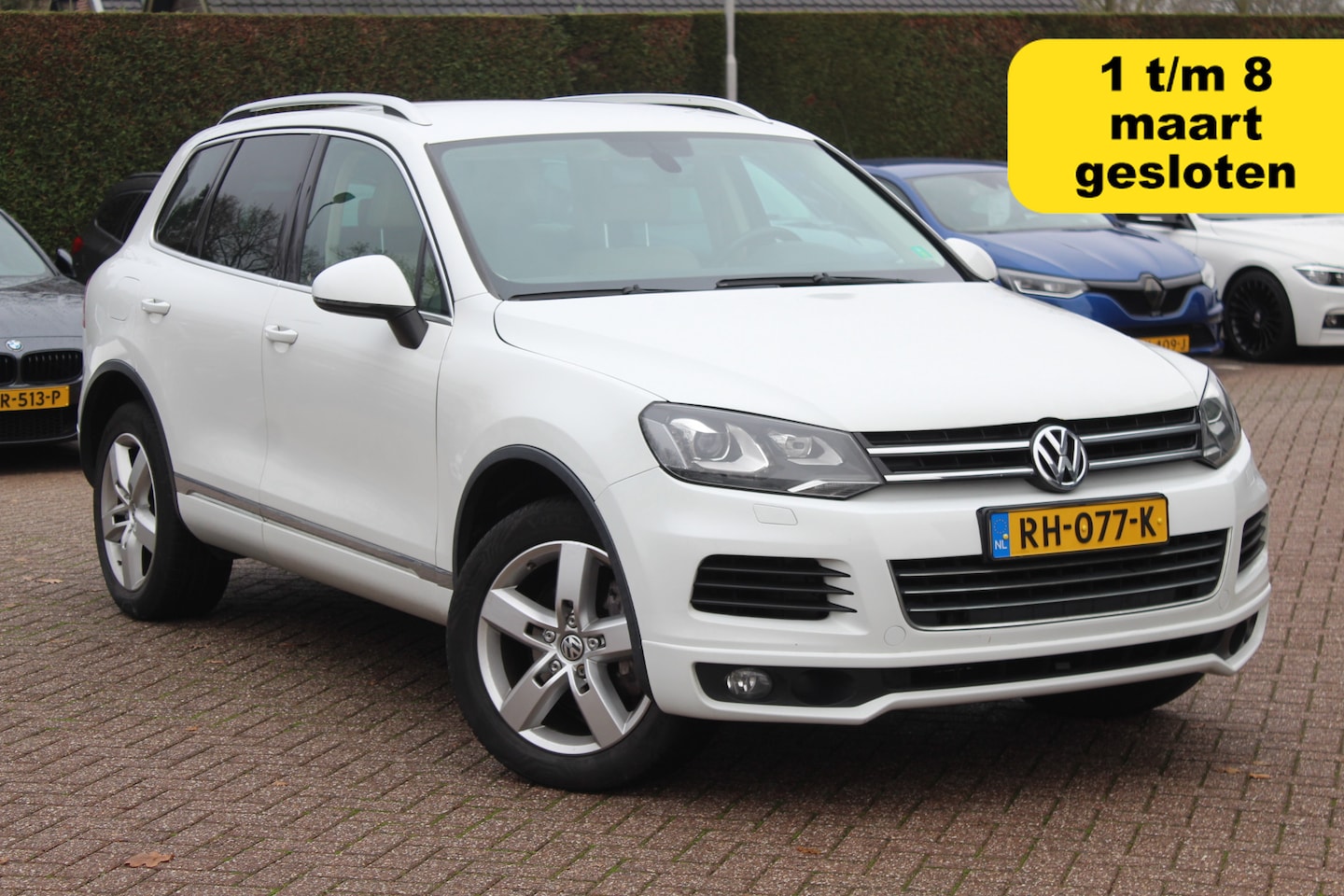 Volkswagen Touareg - 3.6 FSI Highline / Trekhaak / Camera / Leder / 18'' / Navigatie / DAB / Stoelverwarming / - AutoWereld.nl