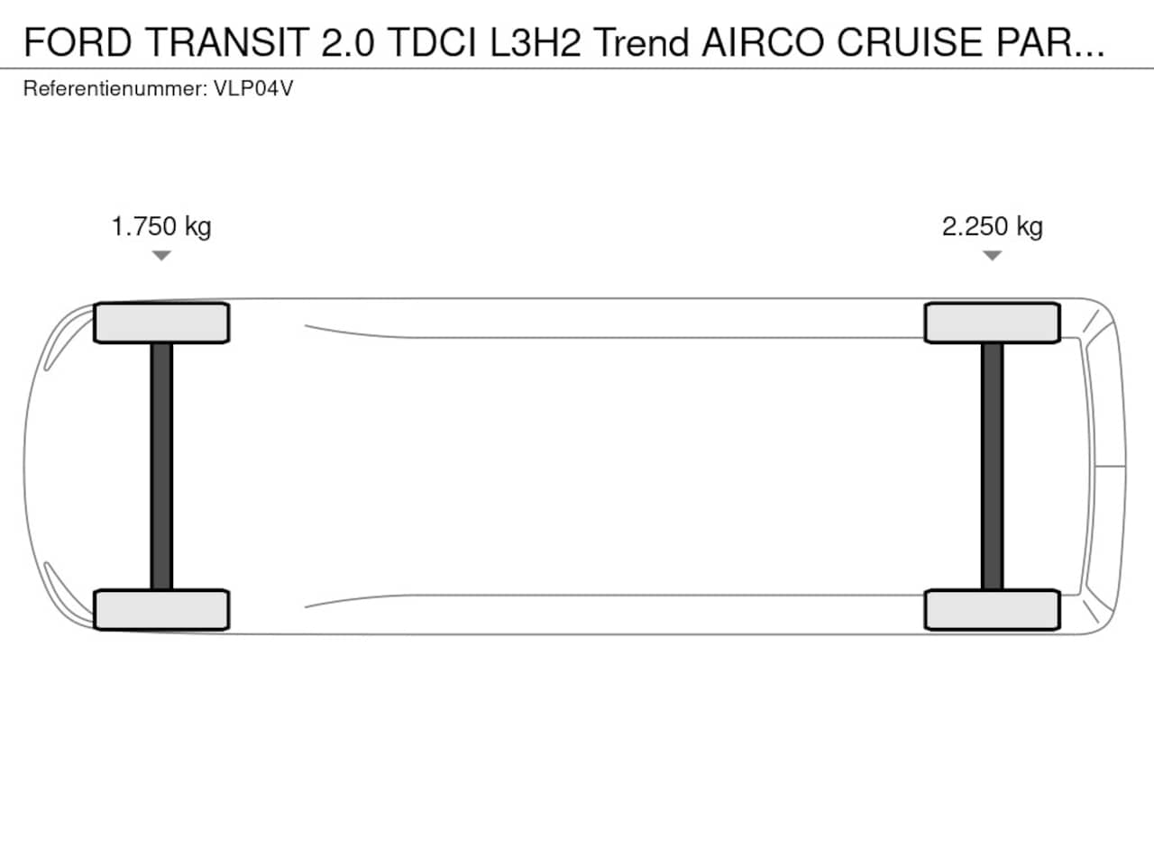 Ford Transit - 2.0 TDCI L3H2 Trend AIRCO CRUISE PARKEER S. TREKHAAK