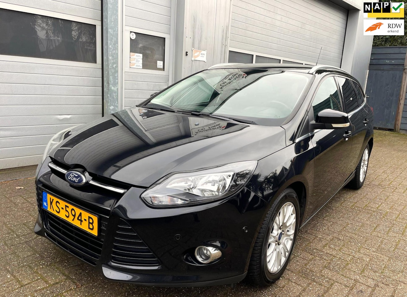 Ford Focus Wagon - 1.6 EcoBoost Titanium-Navi-Clima-Cruise - AutoWereld.nl