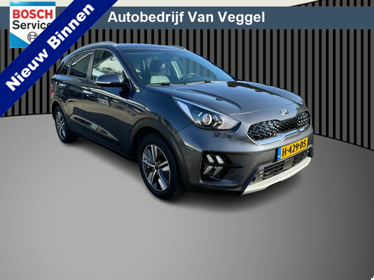 Kia Niro - 1.6 GDi Hybrid DynamicLine cruise, navi, pdc, airco - AutoWereld.nl