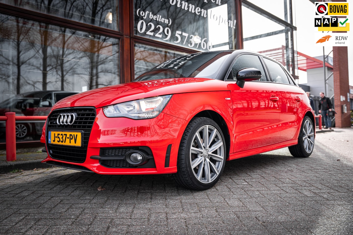 Audi A1 Sportback - S-line 1.2 TFSI Ambition Pro Line Business | Stoel verwarming | Parkeer hulp | Autom. Airc - AutoWereld.nl