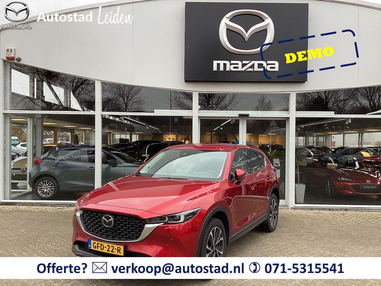 Mazda CX-5 - 2.0 e-SkyActiv-G M Hybrid 165 Exclusive-Line l Automaat l Leer Pakket - AutoWereld.nl