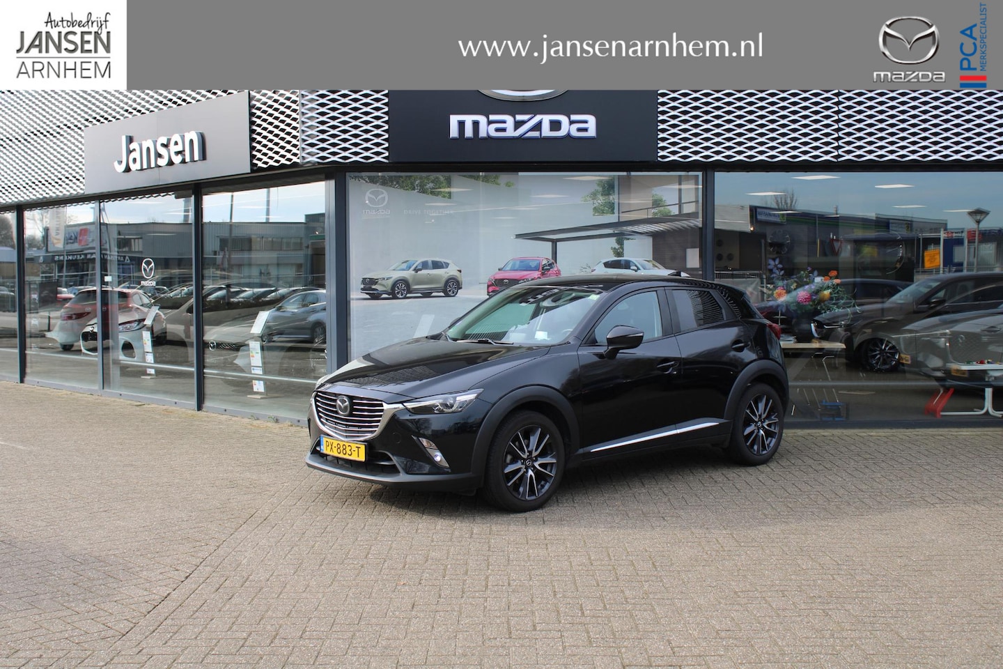 Mazda CX-3 - 2.0 SkyActiv-G 120 GT-M 2.0 SkyActiv-G 120 GT-M , Automaat, Trekhaak, Adap.Cruise, Bose, LMV 18 Inch, HUD, Navi, C - AutoWereld.nl