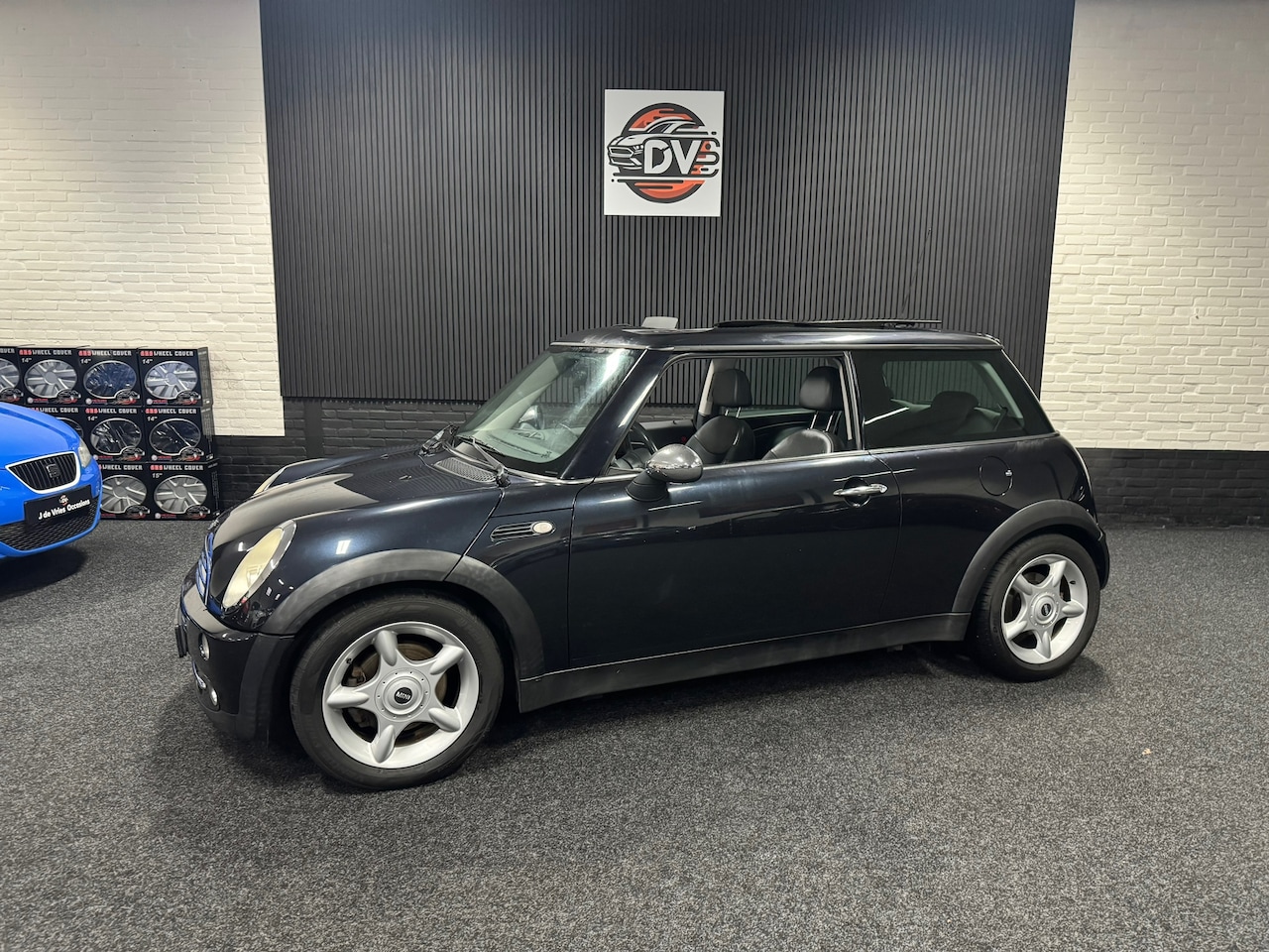 MINI Cooper - Mini 1.6 Pepper, PANODAK,HALF LEER, AIRCO,CRUISE - AutoWereld.nl