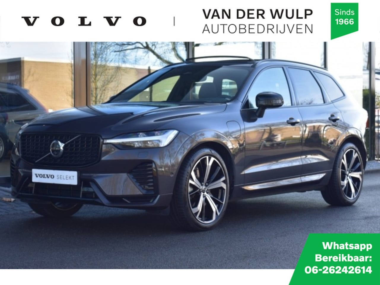 Volvo XC60 - T8 455pk AWD Ultimate Dark | Trekhaak | Luchtvering | Standkache - AutoWereld.nl