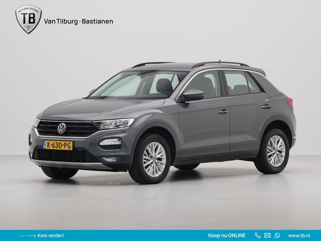 Volkswagen T-Roc - 1.0 TSI 110pk Style Navi via App Trekhaak Pdc Acc Lm velgen - AutoWereld.nl