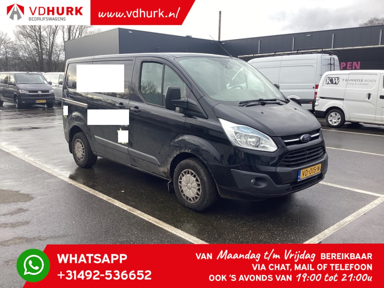 Ford Transit Custom - 2.2 TDCI Trend MOTOR DEFECT! Airco/ Cruise/ Navi/ Camera / PDC/ Trekhaak - AutoWereld.nl