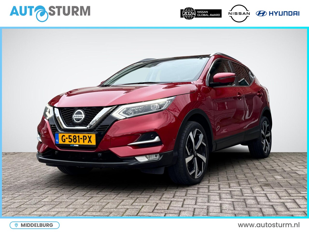 Nissan Qashqai - 1.3 DIG-T Tekna | Panoramadak | Apple Carplay/Android Auto | Stoelverwarming | Adapt. Crui - AutoWereld.nl