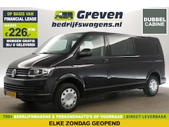 Volkswagen Transporter - 2.0 TDI L2H1 Dubbele Cabine 5 Persoons Airco Camera Cruise Elektrpakket Trekhaak