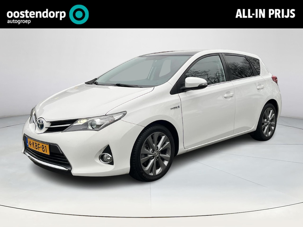 Toyota Auris - 1.8 Hybrid Lease | Navigatie | Panoramadak | 17 inch LM-velgen | Bluetooth | - AutoWereld.nl