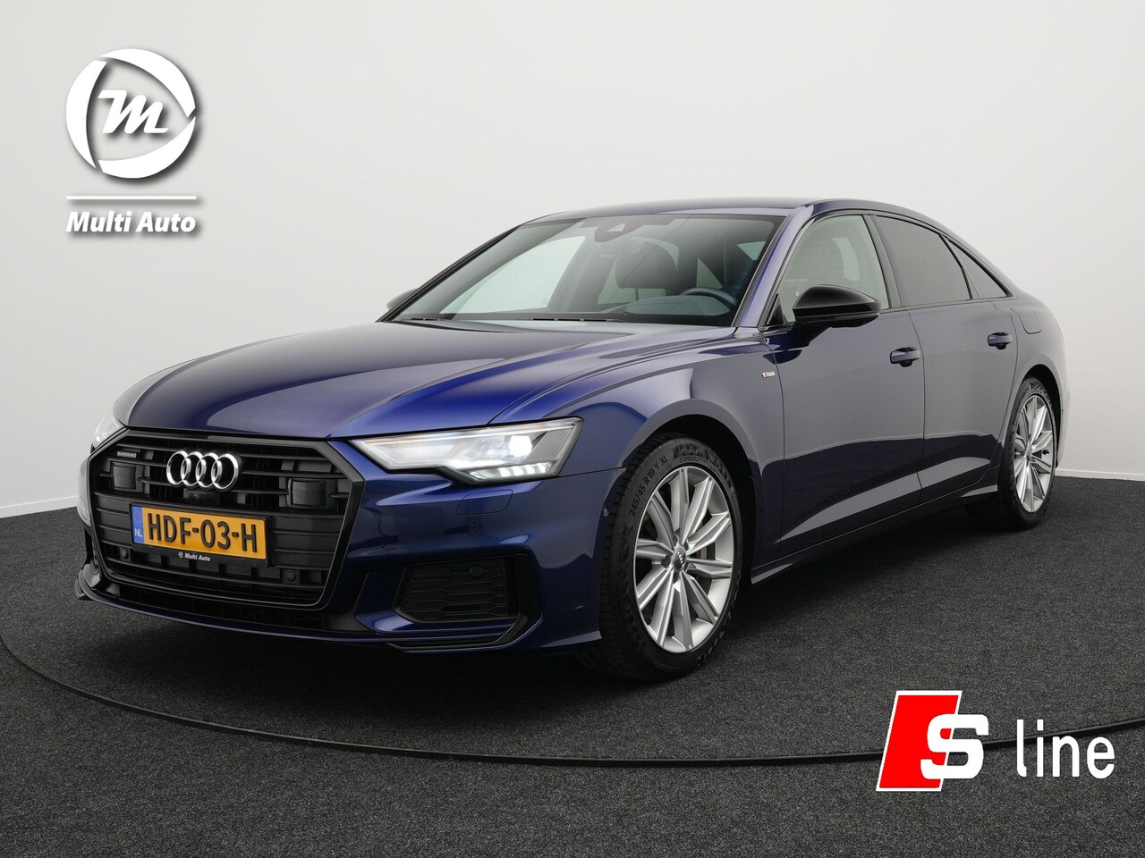 Audi A6 Limousine - 50 TFSI e Quattro S Line Plug In Hybrid PHEV | Adaptive Cruise | Bang & Olufsen | Virtual - AutoWereld.nl