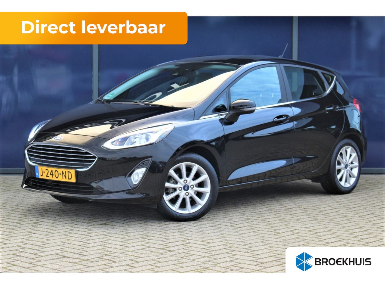 Ford Fiesta - 1.0 EcoBoost Titanium | Cruise & Climate C. | Carplay | Navi | Parkeerassistent | | Cruise - AutoWereld.nl