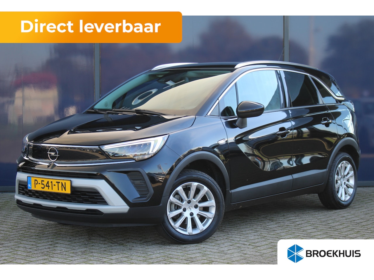 Opel Crossland - 1.2 130PK Turbo Elegance Aut. | Navi | LED | Climate & Cruise C. | Carplay | 16'' Lichtmet - AutoWereld.nl