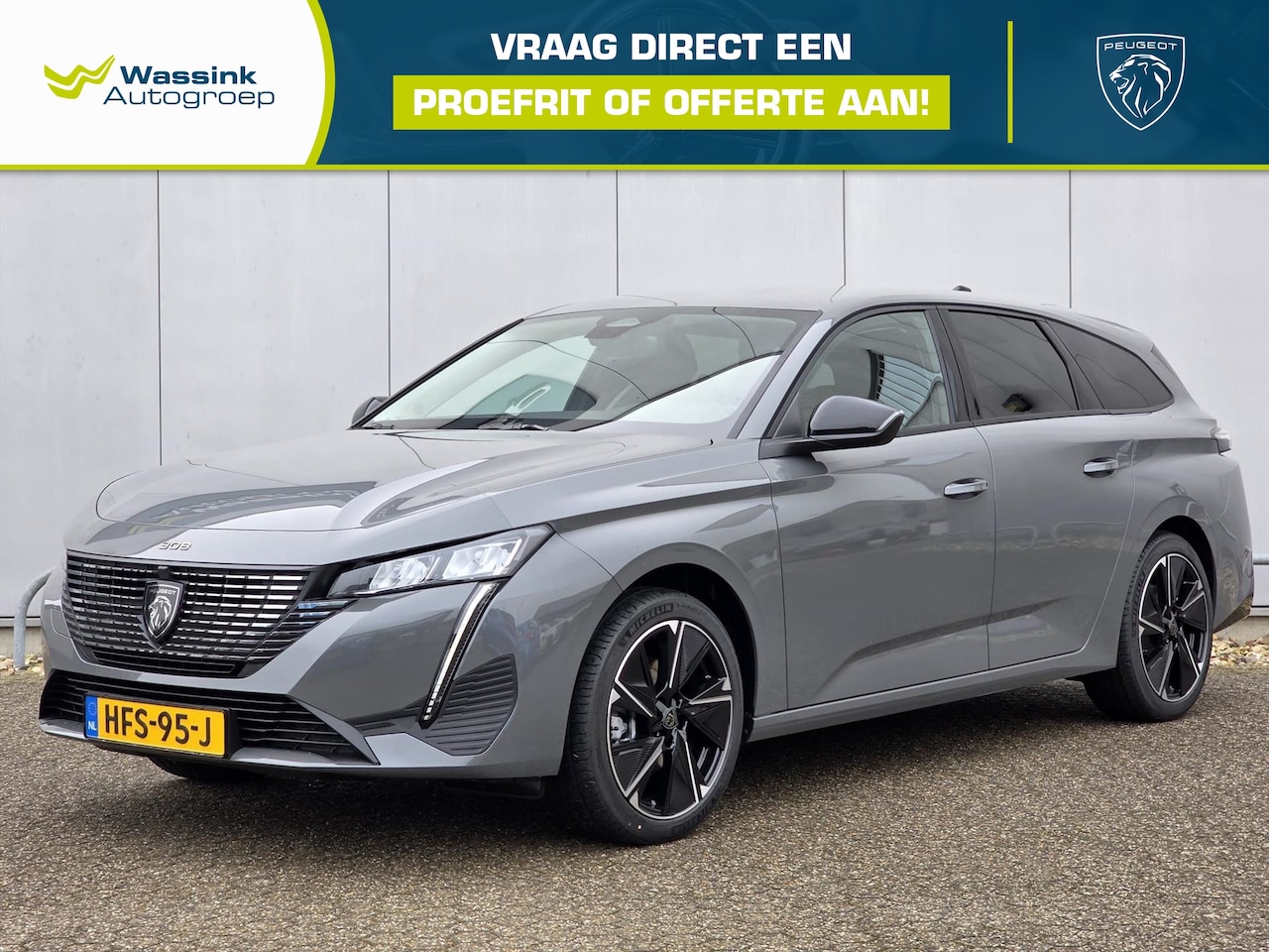 Peugeot e-308 SW - EV 54kWh 156pk Allure | Navigatie | Parkeercamera | Stoel en stuurverwarming - AutoWereld.nl