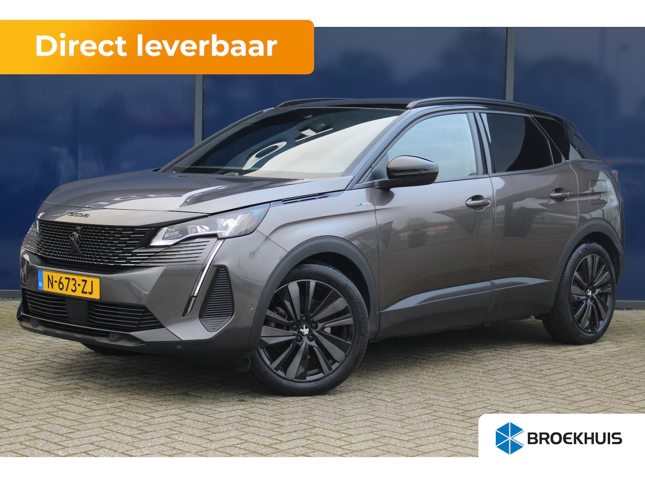 Peugeot 3008 - 1.6 225PK GT Black Pack HYbrid | Adaptieve C. | 360 Cam | Massage | Focal Audio | Peugeot - AutoWereld.nl