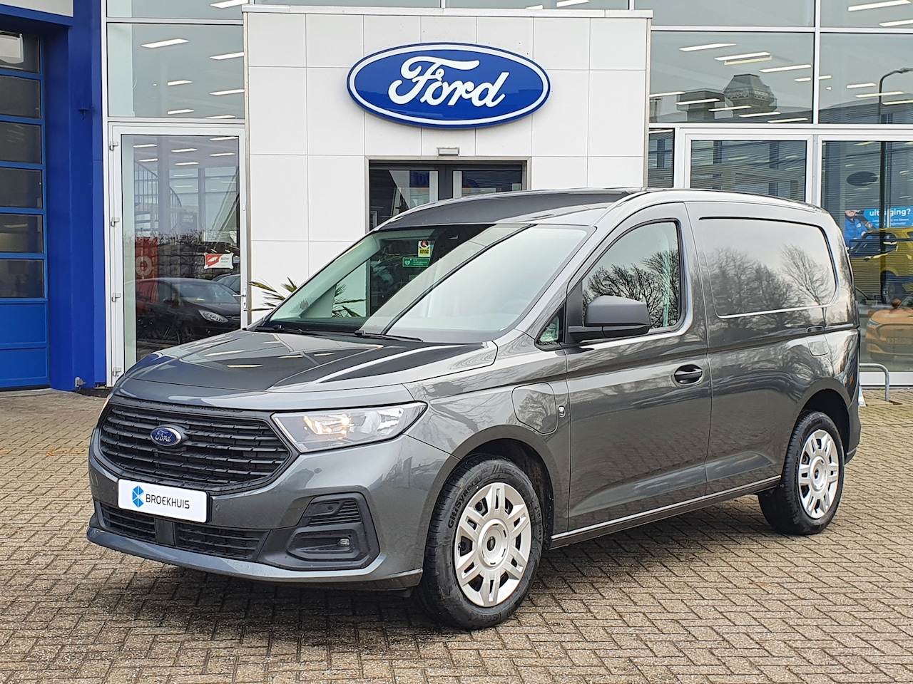 Ford Transit Connect - 1.5 EcoB PHEV Plug-In Hybride Direct leverbaar. Geen BPM! | buitenspiegels elektrisch vers - AutoWereld.nl