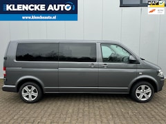 Volkswagen Transporter - 2.0 TDI 140PK LENGTE 2 Airco Cruise ctrl Navi Dubbel cabine Trekhaak Keurig