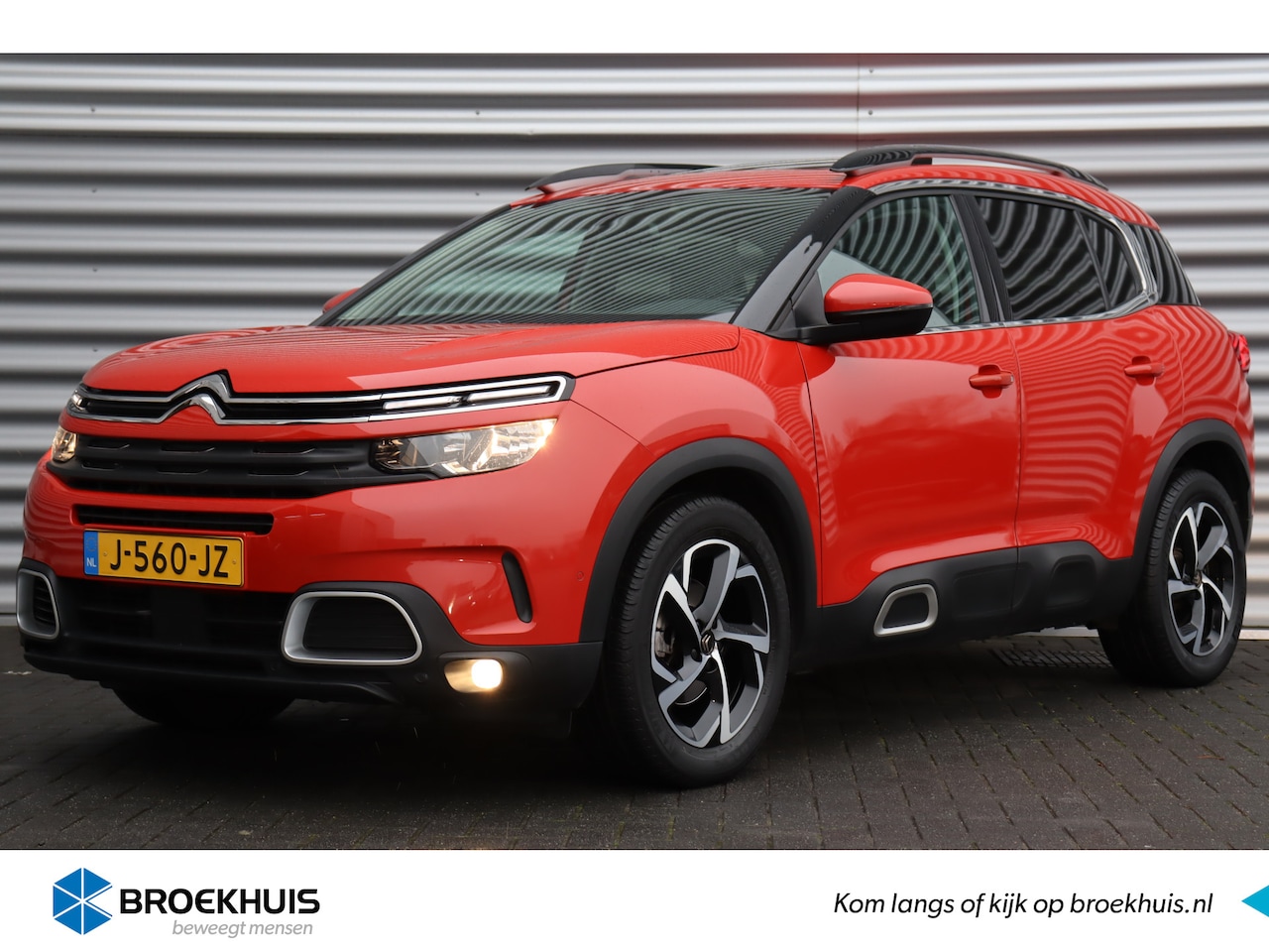 Citroën C5 Aircross - 1.6 PURETECH 180PK FEEL AUTOMAAT / NAVI / LEDER / CLIMA / FULL-LED / PDC / 18" LMV / CAMER - AutoWereld.nl