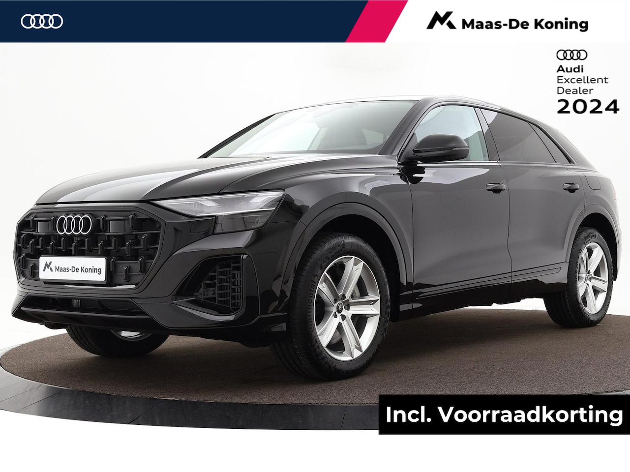 Audi Q8 - Pro Line Advanced 55 TFSI e 394 PK Audi Q8 55 TFSI e quattro Pro Line Advanced · Optiekpak - AutoWereld.nl