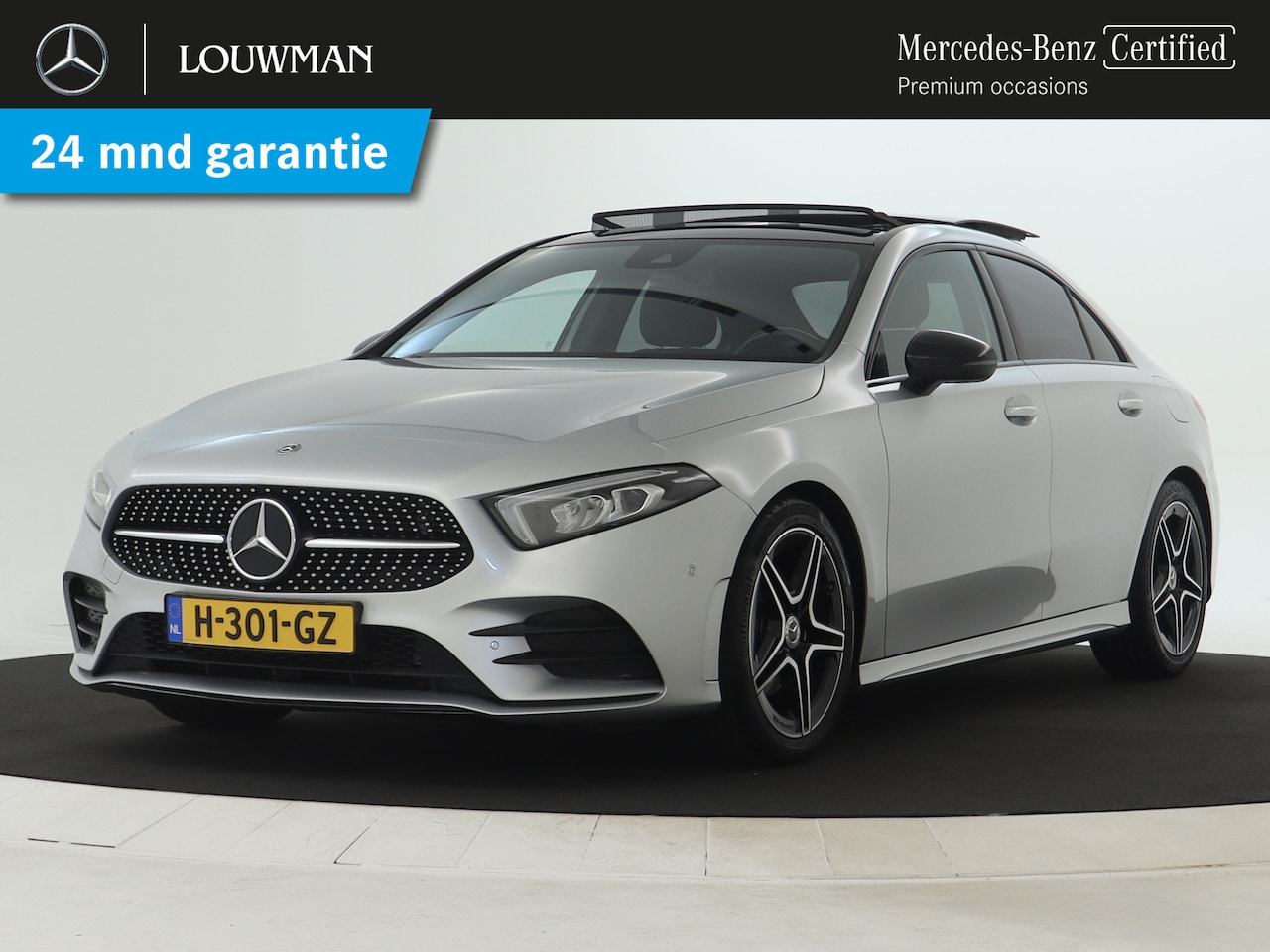 Mercedes-Benz A-klasse - 180 Sedan AMG | AMG Styling | Panorama Schuif-Kanteldak | Night Pakket | Inclusief 24 maan - AutoWereld.nl