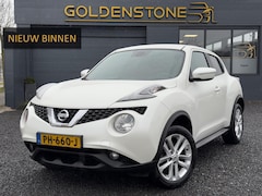 Nissan Juke - 1.2 DIG-T S/S N-Connecta 1e Eigenaar, Navi, Clima, Cruise, Camera, Trekhaak, Dealer Onderh