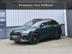 Audi Q3 - 45 TFSI e 245 Pk S-Line Goodwood Green Pano Navi Leder Matrix Trekhaak 20 Inch