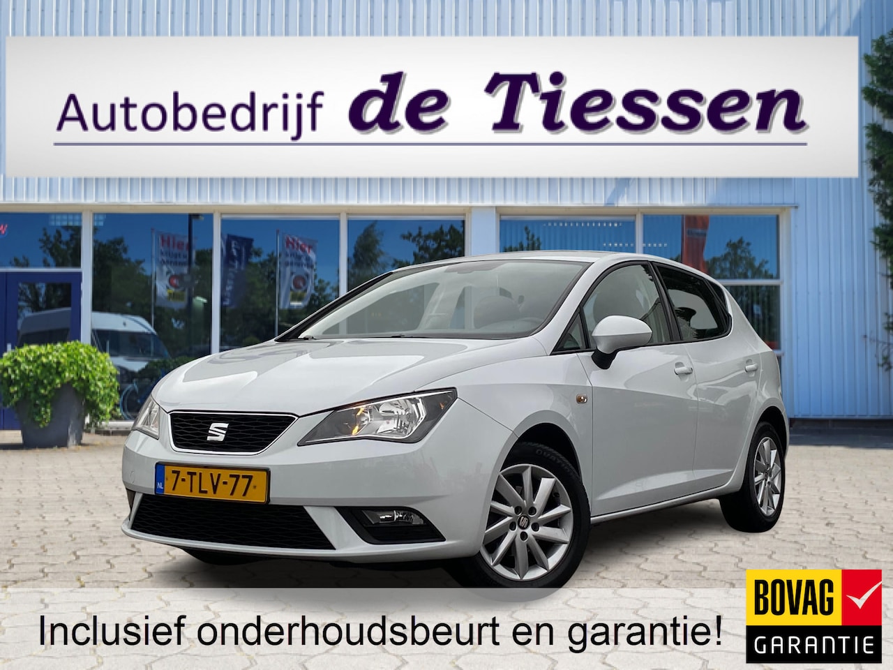 Seat Ibiza - 1.2 TSI Style 1.2 TSI Style, Navi, Clima, Cruise, Rijklaar met beurt & garantie! - AutoWereld.nl