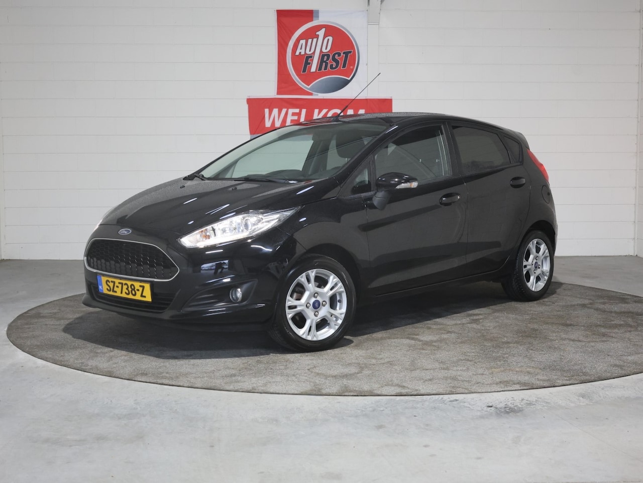 Ford Fiesta - 1.25 Comfort Luxe 5Drs. 2e Eig. Boekjes, Climate Airco, Navi, Cruise, Tel. Audio, .. Alles - AutoWereld.nl