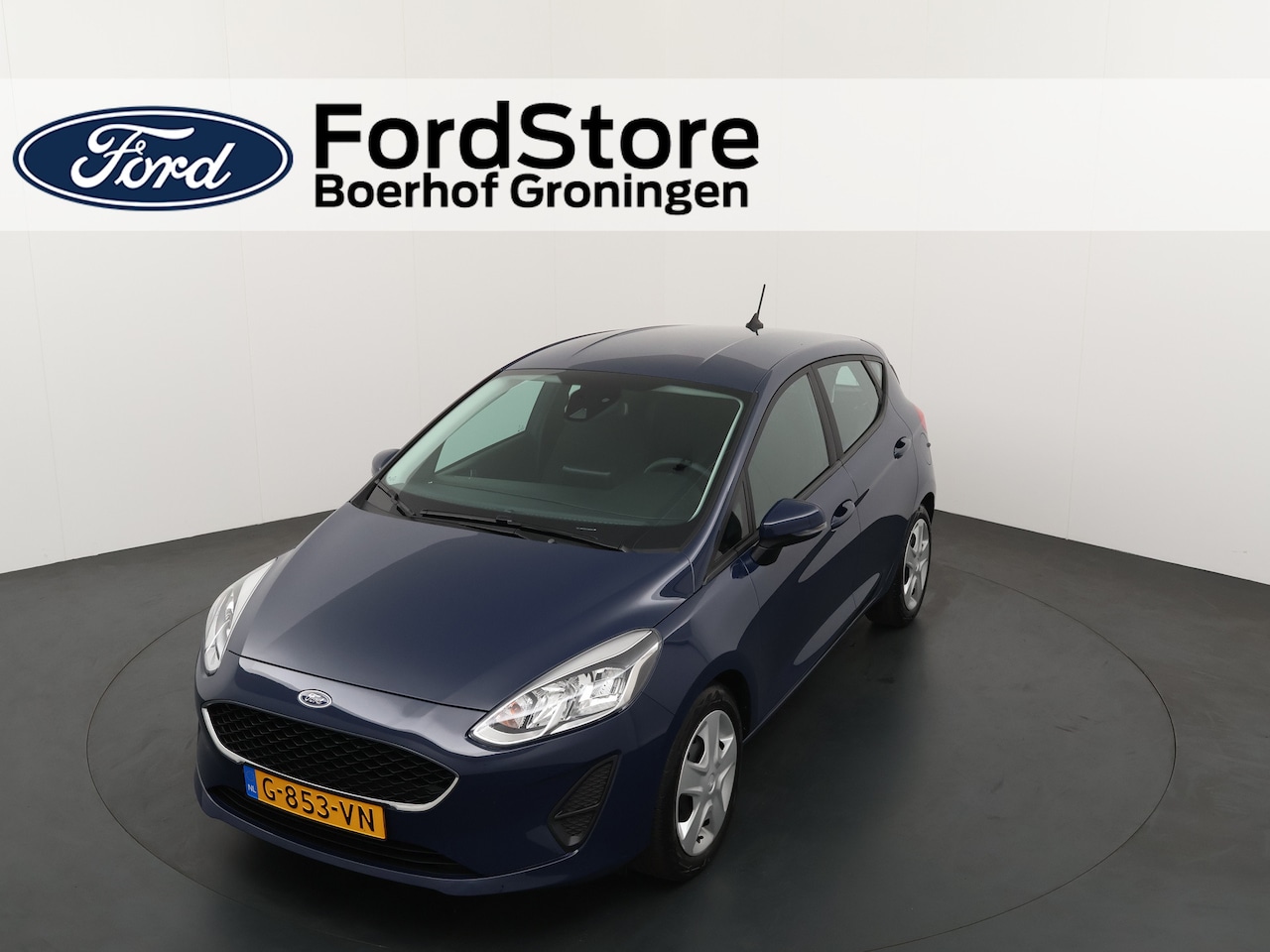 Ford Fiesta - EcoBoost 95 pk Connected | Apple Carplay/Android Auto | Airco | Cruise | Groot scherm | Bl - AutoWereld.nl