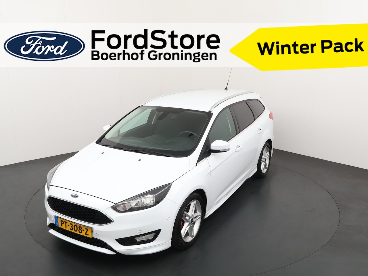 Ford Focus Wagon - EcoBoost 125 pk Titanium | Winter Pack | Navi | Clima | Cruise | 17" | Apple Carplay | 4 s - AutoWereld.nl