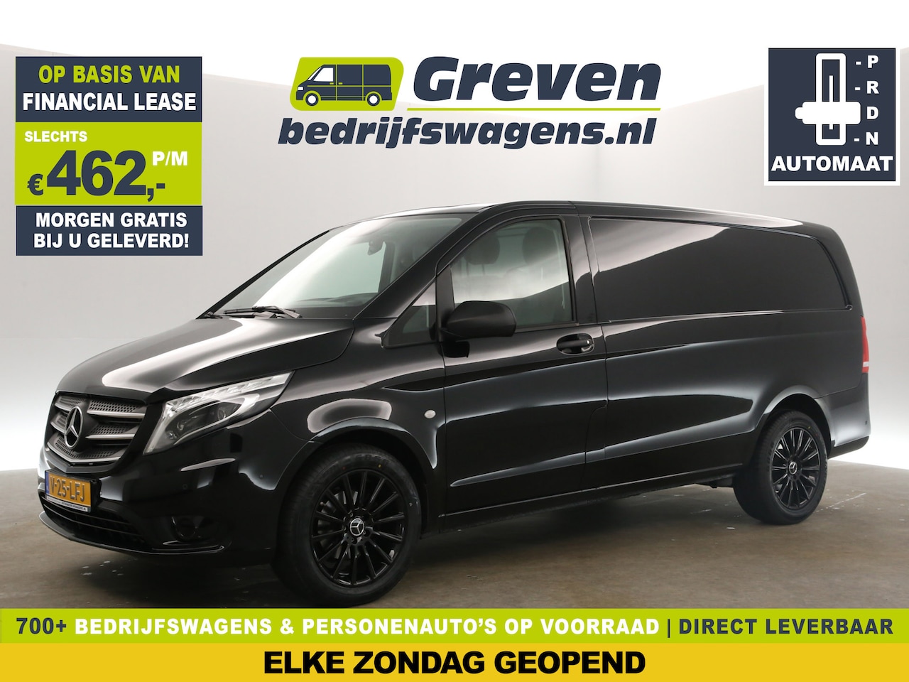 Mercedes-Benz Vito - 116 CDI Lang 164PK Automaat Airco LED Camera Cruise 18"LMV Navigatie PDC Stoelverwarming - AutoWereld.nl