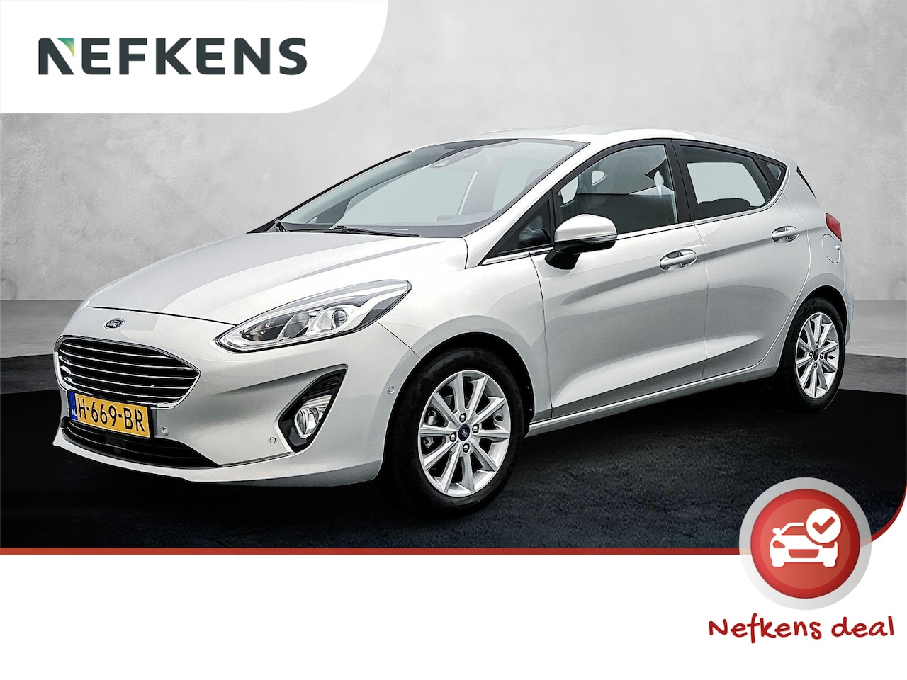 Ford Fiesta - Titanium 95 pk | Navigatie via Apple Carplay/Android Auto | Achteruitrijcamera | Parkeerse - AutoWereld.nl