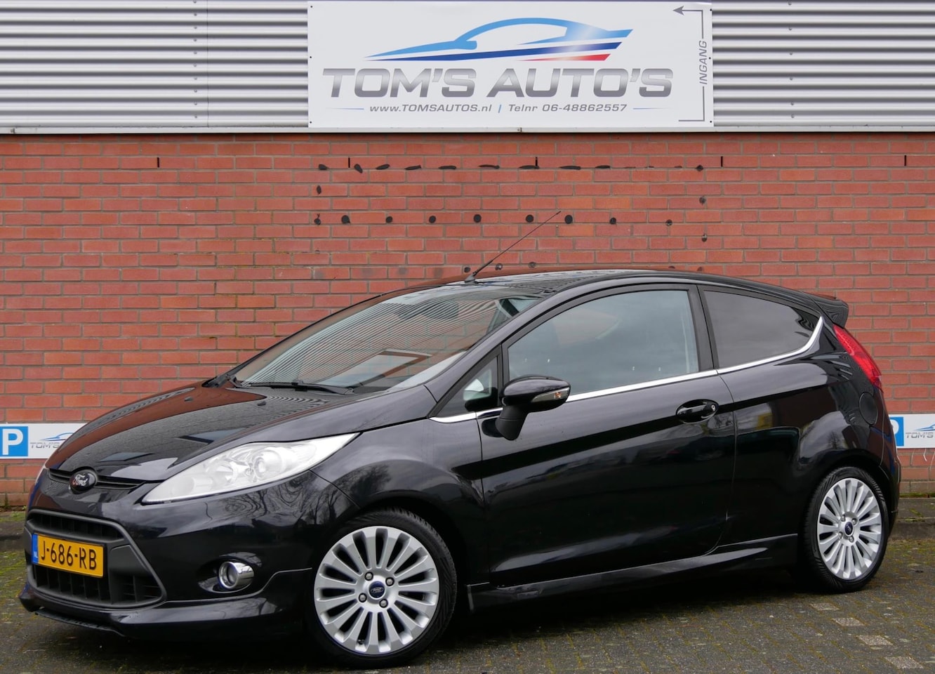 Ford Fiesta - 1.25 Trend dealer onderhouden. climatic control. zeer leuk - AutoWereld.nl