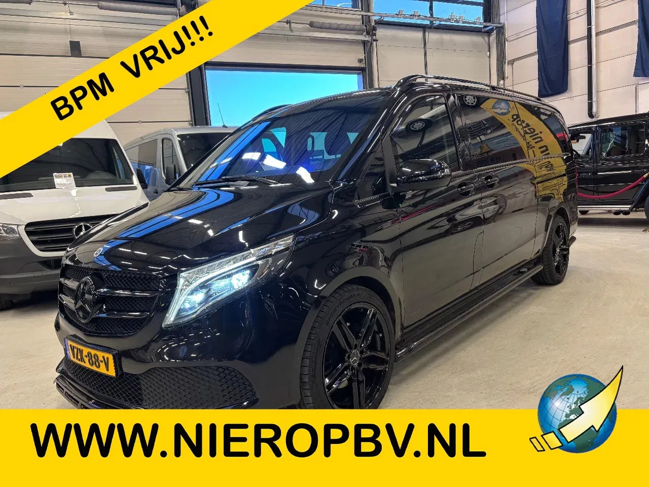 Mercedes-Benz V-klasse - 300D L3H1 Dubbelcabine Automaat Airco Navi 42.000KM EURO 6 - AutoWereld.nl